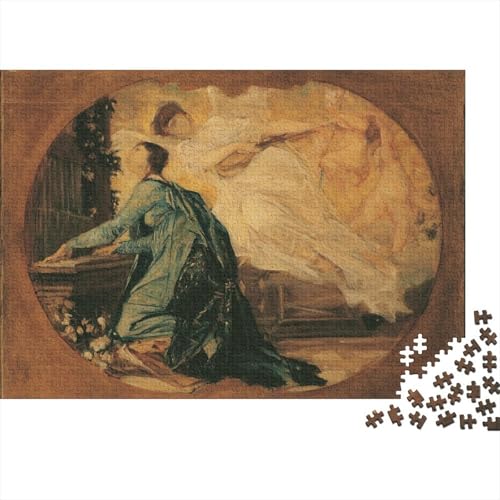 Gustav Klimt Kunst Puzzle 1000 Teile Erwachsene, Lustige Museums Puzzles Geschenk-Idee Für Geburtstag, Weihnachten, Halloween Und Valentinstag von XCOFG