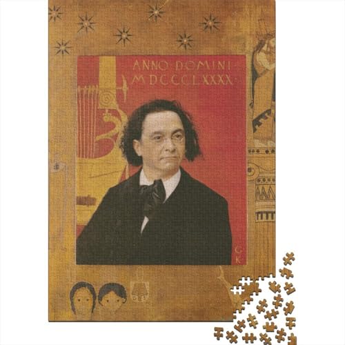 Gustav Klimt Museums Holz-Puzzle Für Erwachsene 1000 Teile, Hölzernes Weltberühmte Gemälde Puzzle, Kunst Puzzles, Lernspiele, Tolles Geschenk, Wohnkultur 1000 Pcs Gustav Klimt Museums Holz-Puzzle Für Erwachsene 1000 Teile, Hölzernes Weltberühmte Gemälde Puzzle, Kunst Puzzles, Lernspiele, Tolles Geschenk, Wohnkultur 1000 Pcs von XCOFG