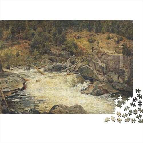 Hans Gude Holz-Puzzles Ölmalerei Puzzle Für Erwachsene, Tolles Geschenk Lernspiel Spielzeug Geschenk Für Kunst Holzpuzzle 1000 Pcs Hans Gude Holz-Puzzles Ölmalerei Puzzle Für Erwachsene, Tolles Geschenk Lernspiel Spielzeug Geschenk Für Kunst Holzpuzzle 1000 Pcs von XCOFG