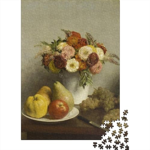 Henri Fantin-Latour Weltberühmte Gemälde 1000 Stück Puzzle Für Erwachsene Puzzlespiel 1000 Teile Große Ölmalerei Puzzles Lernspiel Spielzeug Geschenk Für Die Wanddekoration von XCOFG