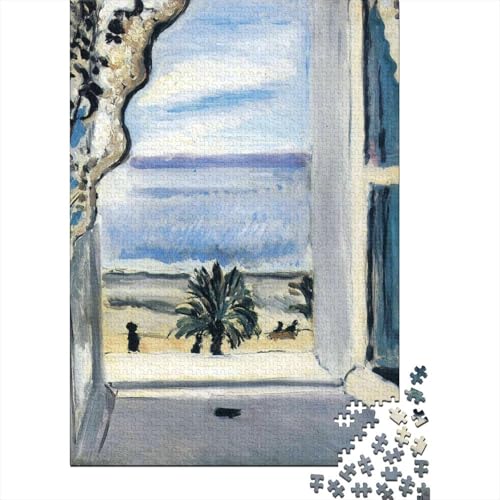 Henri Matisse Holz Puzzle 1000 Teile Für Erwachsene, Kunst Impossible Puzzles, Farbenfrohes Legespiel, Geschicklichkeitsspiel Für Die Ganze Familie, Museums Puzzle von XCOFG