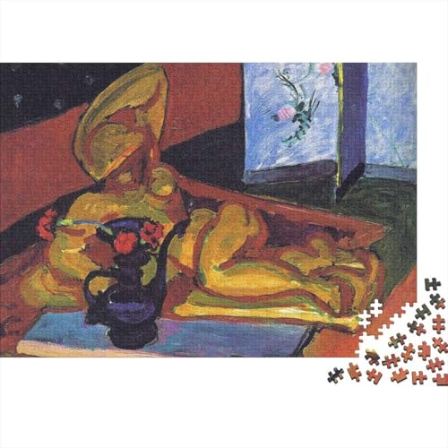 Henri Matisse Holz Puzzlespiel Für Erwachsene, 1000 Teile, Weltberühmte Gemälde Impossible Puzzle, Übung Für Den Geist, Interaktives Klassische Kunst Puzzles von XCOFG