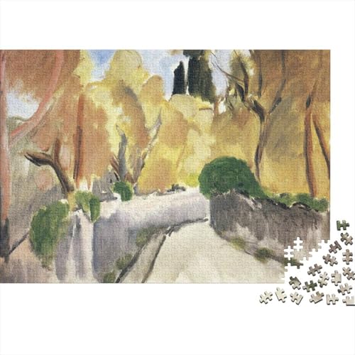 Henri Matisse Kunst Puzzle 1000 Teile Erwachsene, Lustige Museums Puzzles Geschenk-Idee Für Geburtstag, Weihnachten, Halloween Und Valentinstag von XCOFG