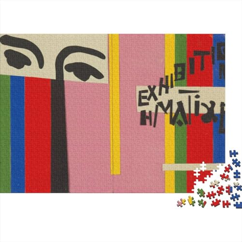 Henri Matisse Museums Puzzle 1000 Teile Erwachsene, Lustige Ölmalerei Puzzles Geschenk-Idee Für Geburtstag, Weihnachten, Halloween Und Valentinstag von XCOFG