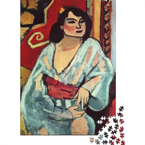Henri Matisse Museums Puzzle 1000 Teile Erwachsene, Lustige Ölmalerei Puzzles Geschenk-Idee Für Geburtstag, Weihnachten, Halloween Und Valentinstag Henri Matisse Museums Puzzle 1000 Teile Erwachsene, Lustige Ölmalerei Puzzles Geschenk-Idee Für Geburtstag, Weihnachten, Halloween Und Valentinstag von XCOFG