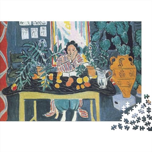 Henri Matisse Puzzle, Kunst Holzpuzzle, Ölmalerei Puzzles 1000 Teile, Museums Puzzlespiel, Gehirntraining Spielzeug Für Kinder, Impossible Puzzles von XCOFG