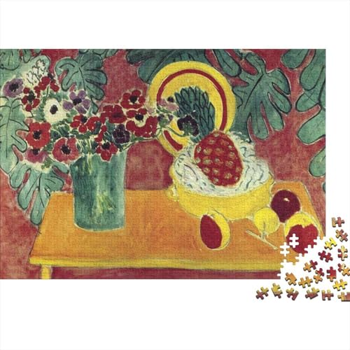 Henri Matisse Puzzle, Museums Holzpuzzle, Weltberühmte Gemälde Puzzles 1000 Teile, Kunst Puzzlespiel, Gehirntraining Spielzeug Für Kinder, Impossible Puzzles Henri Matisse Puzzle, Museums Holzpuzzle, Weltberühmte Gemälde Puzzles 1000 Teile, Kunst Puzzlespiel, Gehirntraining Spielzeug Für Kinder, Impossible Puzzles von XCOFG