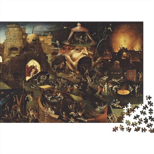 Hieronymus Bos Ch Holz Puzzle 1000 Teile, Weltberühmte Gemälde Puzzles, Lernspiel Herausforderung Spielzeug Ölmalerei Puzzle, Übung Für Den Geist, Museums Puzzlespiel 1000 Pcs Hieronymus Bos Ch Holz Puzzle 1000 Teile, Weltberühmte Gemälde Puzzles, Lernspiel Herausforderung Spielzeug Ölmalerei Puzzle, Übung Für Den Geist, Museums Puzzlespiel 1000 Pcs von XCOFG