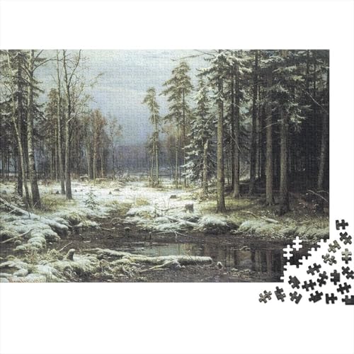 IWAN Schischkin 1000 Teile Ölmalerei Puzzle Spiele, Kunst Puzzles, Geburtstagsgeschenke, Für Weihnachten Und Valentinstag, Puzzlespiel Familienlernspiel IWAN Schischkin 1000 Teile Ölmalerei Puzzle Spiele, Kunst Puzzles, Geburtstagsgeschenke, Für Weihnachten Und Valentinstag, Puzzlespiel Familienlernspiel von XCOFG