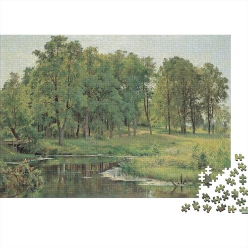IWAN Schischkin Holz Kunst Puzzle, 1000-Teilige Ölmalerei Puzzles, Geschicklichkeitsspiel, Für Erwachsene Museums Puzzlespiel Piele Spielzeug Geschenk IWAN Schischkin Holz Kunst Puzzle, 1000-Teilige Ölmalerei Puzzles, Geschicklichkeitsspiel, Für Erwachsene Museums Puzzlespiel Piele Spielzeug Geschenk von XCOFG