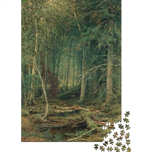 IWAN Schischkin Holz Museums Puzzle, 1000-Teilige Kunst Puzzles, Geschicklichkeitsspiel, Für Erwachsene Ölmalerei Puzzlespiel Piele Spielzeug Geschenk IWAN Schischkin Holz Museums Puzzle, 1000-Teilige Kunst Puzzles, Geschicklichkeitsspiel, Für Erwachsene Ölmalerei Puzzlespiel Piele Spielzeug Geschenk von XCOFG