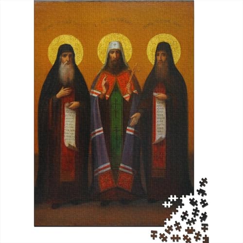 Ilya Repin Holz Puzzle 1000 Teile Puzzles Für Erwachsene Lernspiel Herausforderungsspielzeug,Übung Für Den Geist, 1000 Teilige Puzzlespiel 1000 Pcs von XCOFG