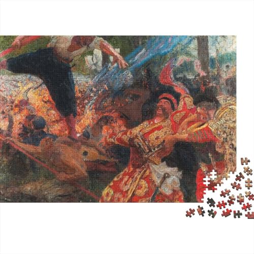 Ilya Repin Holz-Puzzles Museums Puzzle Für Erwachsene, Tolles Geschenk Lernspiel Spielzeug Geschenk Für Kunst Holzpuzzle 1000 Pcs Ilya Repin Holz-Puzzles Museums Puzzle Für Erwachsene, Tolles Geschenk Lernspiel Spielzeug Geschenk Für Kunst Holzpuzzle 1000 Pcs von XCOFG