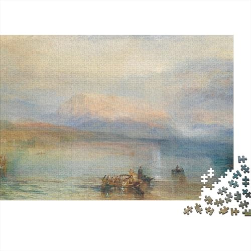 J.M.W. Turner 1000 Teile Museums Puzzle Spiele, Ölmalerei Puzzles, Geburtstagsgeschenke, Für Weihnachten Und Valentinstag, Puzzlespiel Familienlernspiel J.M.W. Turner 1000 Teile Museums Puzzle Spiele, Ölmalerei Puzzles, Geburtstagsgeschenke, Für Weihnachten Und Valentinstag, Puzzlespiel Familienlernspiel von XCOFG