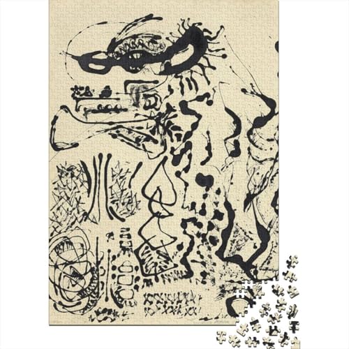 Jackson Pollock 1000 Teile Kunst Puzzle Spiele, Museums Puzzles, Geburtstagsgeschenke, Für Weihnachten Und Valentinstag, Puzzlespiel Familienlernspiel Jackson Pollock 1000 Teile Kunst Puzzle Spiele, Museums Puzzles, Geburtstagsgeschenke, Für Weihnachten Und Valentinstag, Puzzlespiel Familienlernspiel von XCOFG