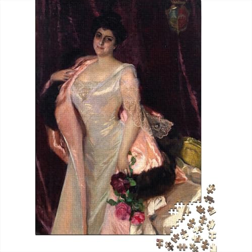 Joaquín Sorolla Y Bastida Holz Puzzle Ölmalerei, 1000 Teile Museums Puzzles, Puzzlespiel Weltberühmte Gemälde, Lernspiel Herausforderung Spielzeug Tolles Geschenk, Übung Für Den Geist von XCOFG