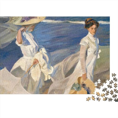 Joaquín Sorolla Y Bastida Museums Holz-Puzzle Für Erwachsene 1000 Teile, Hölzernes Kunst Puzzle, Ölmalerei Puzzles, Lernspiele, Tolles Geschenk, Wohnkultur 1000 Pcs von XCOFG
