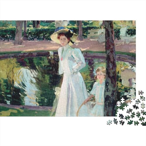 Joaquín Sorolla Y Bastida Puzzles 1000 Teile Für Erwachsene, Ölmalerei Impossible Puzzle, Farbenfrohes Legespiel Museums Puzzlespiel, Geschicklichkeitsspiel Für Die Ganze Familie von XCOFG
