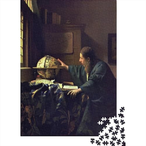Johannes Vermeer Puzzle Spiel 1000 Teile Museums Puzzlespiel Für Erwachsene, Kunst Impossible Puzzles, Weltberühmte Gemälde Holzpuzzle, Puzzler 1000 Pcs Johannes Vermeer Puzzle Spiel 1000 Teile Museums Puzzlespiel Für Erwachsene, Kunst Impossible Puzzles, Weltberühmte Gemälde Holzpuzzle, Puzzler 1000 Pcs von XCOFG