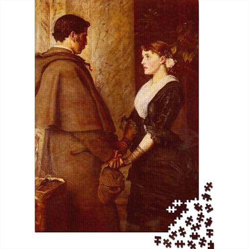 John Everett Millais Holz Puzzle 1000 Teile, Ölmalerei Puzzles, Lernspiel Herausforderung Spielzeug Kunst Puzzle, Übung Für Den Geist, Museums Puzzlespiel 1000 Pcs von XCOFG