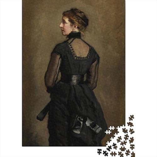 John Everett Millais Holz Puzzle Kunst, 1000 Teile Weltberühmte Gemälde Puzzles, Puzzlespiel Museums, Lernspiel Herausforderung Spielzeug Tolles Geschenk, Übung Für Den Geist von XCOFG