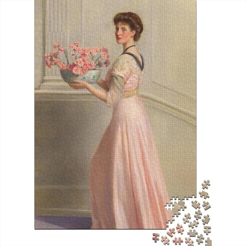 John Maler Collier Holz Puzzle 1000 Teile Für Erwachsene, Ölmalerei Impossible Puzzles, Farbenfrohes Legespiel, Geschicklichkeitsspiel Für Die Ganze Familie, Weltberühmte Gemälde Puzzle John Maler Collier Holz Puzzle 1000 Teile Für Erwachsene, Ölmalerei Impossible Puzzles, Farbenfrohes Legespiel, Geschicklichkeitsspiel Für Die Ganze Familie, Weltberühmte Gemälde Puzzle von XCOFG