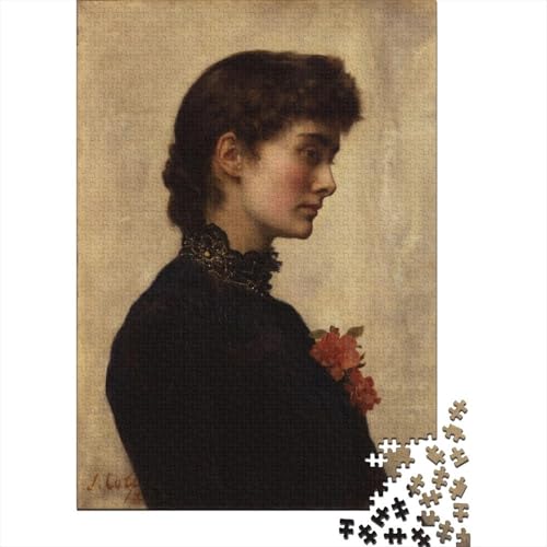 John Maler Collier Holz Puzzle 1000 Teile Für Erwachsene, Weltberühmte Gemälde Impossible Puzzles, Farbenfrohes Legespiel, Geschicklichkeitsspiel Für Die Ganze Familie, Museums Puzzle John Maler Collier Holz Puzzle 1000 Teile Für Erwachsene, Weltberühmte Gemälde Impossible Puzzles, Farbenfrohes Legespiel, Geschicklichkeitsspiel Für Die Ganze Familie, Museums Puzzle von XCOFG