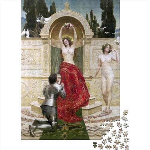 John Maler Collier Holz-Puzzles Weltberühmte Gemälde Puzzle Für Erwachsene, Tolles Geschenk Lernspiel Spielzeug Geschenk Für Museums Holzpuzzle 1000 Pcs von XCOFG