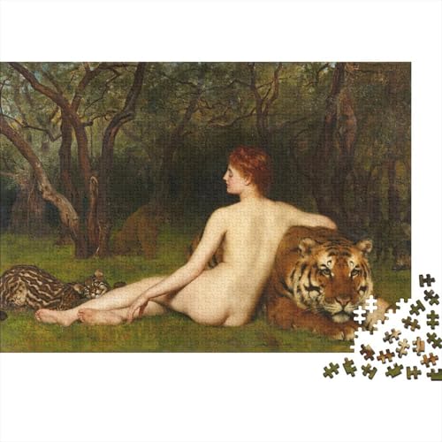John Maler Collier Museums Puzzles 1000 Teile Für Erwachsene Teenager, Ölmalerei Hölzernes Puzzle Für Familienspiel, Weltberühmte Gemälde Puzzlespiel 1000 Pcs John Maler Collier Museums Puzzles 1000 Teile Für Erwachsene Teenager, Ölmalerei Hölzernes Puzzle Für Familienspiel, Weltberühmte Gemälde Puzzlespiel 1000 Pcs von XCOFG
