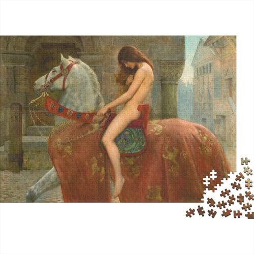 John Maler Collier Puzzle 1000 Teile Kunst Puzzles Für Erwachsene Klassische Puzzles Ölmalerei Puzzlespiel Schwer Pädagogisches Spielzeug 1000 Pcs von XCOFG