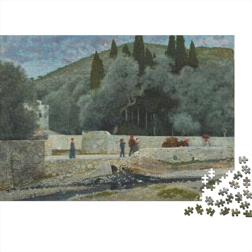 Kunst Edward Robert Hughes Puzzles Für Erwachsene, Übung Für Den Geist, Geschenk-Idee, Nachhaltiges Museums Puzzle Tolles Geschenk Familientreffen Spiele 1000 Teile von XCOFG