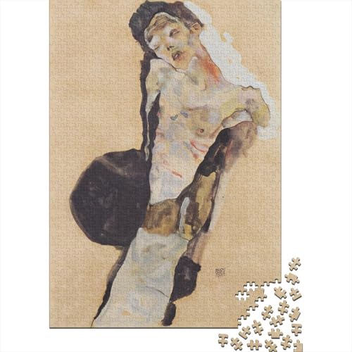 Kunst Egon Schiele Puzzle 1000 Teile, Museums Puzzles Für Erwachsene, Geschicklichkeitsspiel Für Die Ganze Familie, Übung Für Den Geist, Ideal Als Wandbild Kunst Egon Schiele Puzzle 1000 Teile, Museums Puzzles Für Erwachsene, Geschicklichkeitsspiel Für Die Ganze Familie, Übung Für Den Geist, Ideal Als Wandbild von XCOFG