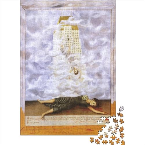 Kunst Frida Puzzle 1000 Teile, Ölmalerei Puzzles Für Erwachsene, Geschicklichkeitsspiel Für Die Ganze Familie, Übung Für Den Geist, Ideal Als Wandbild von XCOFG