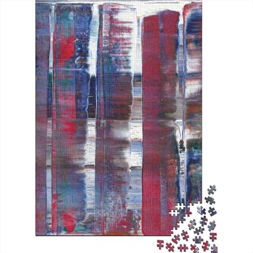 Kunst Gerhard Richter Puzzle 1000 Teile, Weltberühmte Gemälde Puzzles Für Erwachsene, Geschicklichkeitsspiel Für Die Ganze Familie, Übung Für Den Geist, Ideal Als Wandbild Kunst Gerhard Richter Puzzle 1000 Teile, Weltberühmte Gemälde Puzzles Für Erwachsene, Geschicklichkeitsspiel Für Die Ganze Familie, Übung Für Den Geist, Ideal Als Wandbild von XCOFG