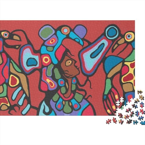 Kunst Norval Morrisseau 1000 Teile Puzzles Für Museums Holz-Puzzle Lernen Lernspielzeug Familienspiele Geschenke Für Heimdekoration Für Erwachsene 1000 Stück Kunst Norval Morrisseau 1000 Teile Puzzles Für Museums Holz-Puzzle Lernen Lernspielzeug Familienspiele Geschenke Für Heimdekoration Für Erwachsene 1000 Stück von XCOFG
