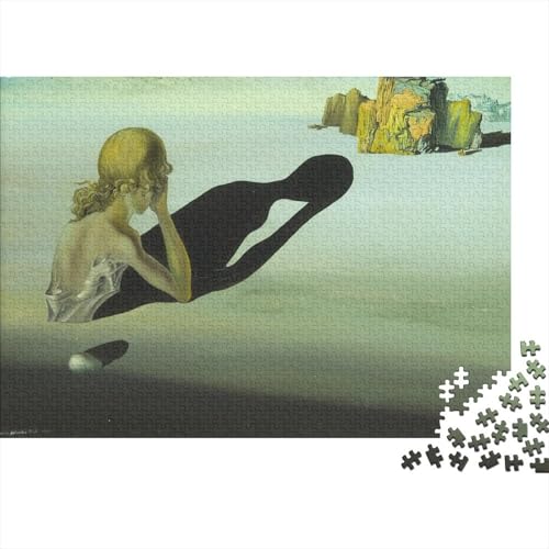 Kunst Salvador Dalí Puzzle 1000 Teile, Ölmalerei Puzzles Für Erwachsene, Geschicklichkeitsspiel Für Die Ganze Familie, Übung Für Den Geist, Ideal Als Wandbild Kunst Salvador Dalí Puzzle 1000 Teile, Ölmalerei Puzzles Für Erwachsene, Geschicklichkeitsspiel Für Die Ganze Familie, Übung Für Den Geist, Ideal Als Wandbild von XCOFG