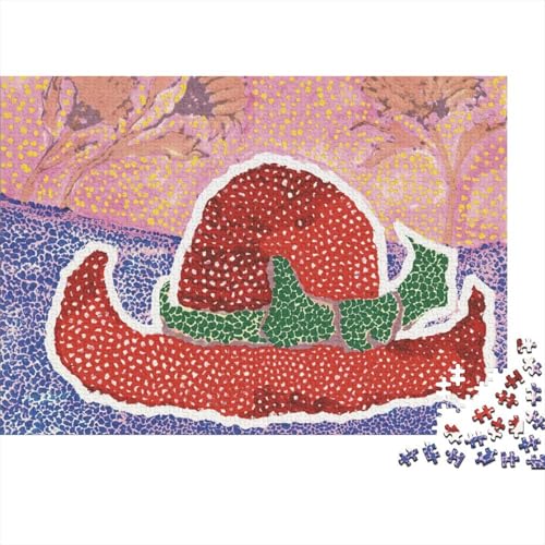 Kunst Yayoi Kusama Puzzle 1000 Teile, Museums Puzzles Für Erwachsene, Geschicklichkeitsspiel Für Die Ganze Familie, Übung Für Den Geist, Ideal Als Wandbild von XCOFG