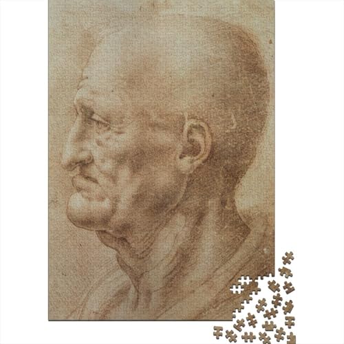 Leonardo Da Vinci Holz Museums Puzzle, 1000-Teilige Kunst Puzzles, Geschicklichkeitsspiel, Für Erwachsene Druckgrafik Puzzlespiel Piele Spielzeug Geschenk von XCOFG