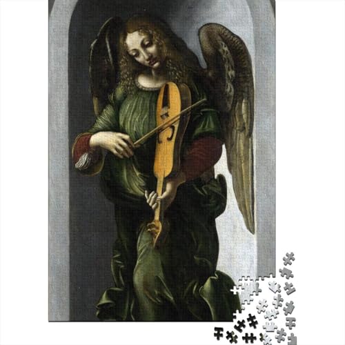 Leonardo Da Vinci Holz Museums Puzzle, 1000-Teilige Kunst Puzzles, Geschicklichkeitsspiel, Für Erwachsene Ölmalerei Puzzlespiel Piele Spielzeug Geschenk von XCOFG