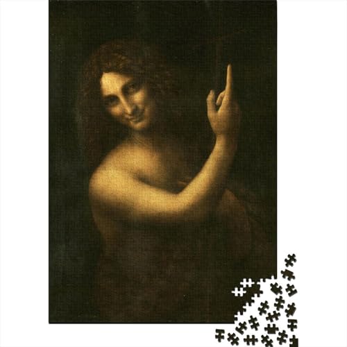Leonardo Da Vinci Holz Puzzle 1000 Tabletten, Dekomprimierung Lernspielzeug Museums Puzzles, Exquisite Ölmalerei Puzzlespiel, Jungen Und Mädchen Kunst Puzzles Leonardo Da Vinci Holz Puzzle 1000 Tabletten, Dekomprimierung Lernspielzeug Museums Puzzles, Exquisite Ölmalerei Puzzlespiel, Jungen Und Mädchen Kunst Puzzles von XCOFG