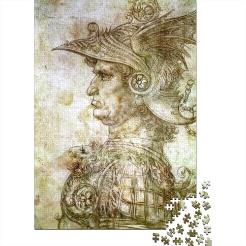 Leonardo Da Vinci Holz Puzzle 1000 Teile Für Erwachsene, Weltberühmte Gemälde Impossible Puzzles, Farbenfrohes Legespiel, Geschicklichkeitsspiel Für Die Ganze Familie, Museums Puzzle Leonardo Da Vinci Holz Puzzle 1000 Teile Für Erwachsene, Weltberühmte Gemälde Impossible Puzzles, Farbenfrohes Legespiel, Geschicklichkeitsspiel Für Die Ganze Familie, Museums Puzzle von XCOFG