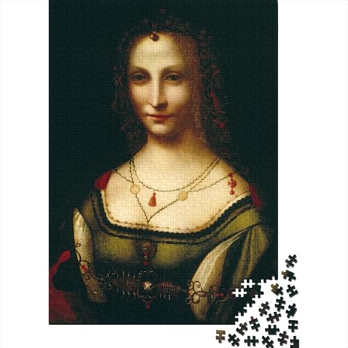 Leonardo Da Vinci Puzzle 1000 Teile Erwachsene Lustige, Weltberühmte Gemälde Puzzles Klassische, Kunst Puzzlespiel, Museums Puzzle Schwer, Pädagogisches Spielzeug von XCOFG