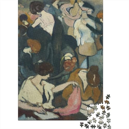 Louis Valtat Ölmalerei 1000 Stück Puzzle Für Erwachsene Puzzlespiel 1000 Teile Große Weltberühmte Gemälde Puzzles Lernspiel Spielzeug Geschenk Für Die Wanddekoration von XCOFG