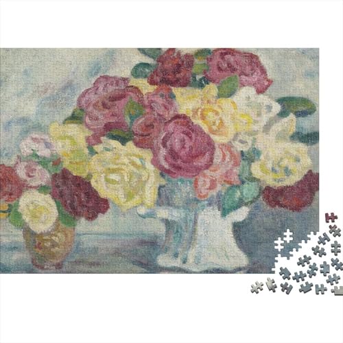 Louis Valtat Puzzle, Museums Holzpuzzle, Kunst Puzzles 1000 Teile, Ölmalerei Puzzlespiel, Gehirntraining Spielzeug Für Kinder, Impossible Puzzles von XCOFG