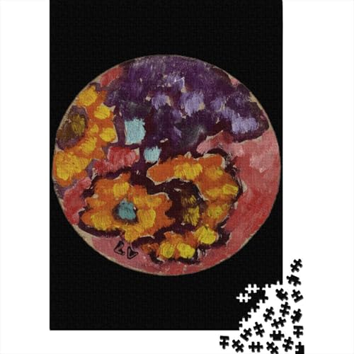 Louis Valtat Weltberühmte Gemälde 1000 Teile Puzzle Für Teenager Erwachsene, Ölmalerei Holz Puzzle, Lustige Kunst Puzzles Piele, Impossible Puzzlespiel Für Die Ganze Familie von XCOFG