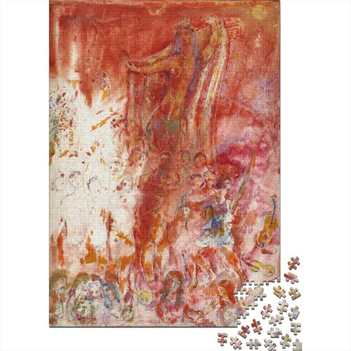 Marc Chagall 1000 Teile Ölmalerei Puzzle Spiele, Kunst Puzzles, Geburtstagsgeschenke, Für Weihnachten Und Valentinstag, Puzzlespiel Familienlernspiel Marc Chagall 1000 Teile Ölmalerei Puzzle Spiele, Kunst Puzzles, Geburtstagsgeschenke, Für Weihnachten Und Valentinstag, Puzzlespiel Familienlernspiel von XCOFG