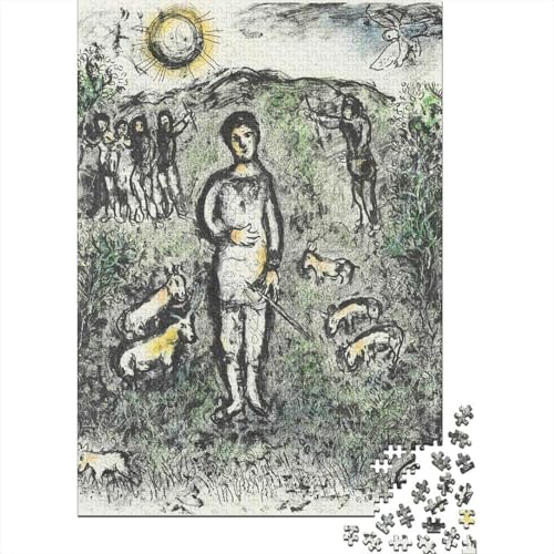 Marc Chagall Holz Puzzle 1000 Teile Puzzles Für Erwachsene Lernspiel Herausforderungsspielzeug,Übung Für Den Geist, 1000 Teilige Puzzlespiel 1000 Pcs Marc Chagall Holz Puzzle 1000 Teile Puzzles Für Erwachsene Lernspiel Herausforderungsspielzeug,Übung Für Den Geist, 1000 Teilige Puzzlespiel 1000 Pcs von XCOFG