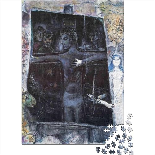 Marc Chagall Holz Puzzlespiel Für Erwachsene, 1000 Teile, Ölmalerei Impossible Puzzle, Übung Für Den Geist, Interaktives Klassische Kunst Puzzles Marc Chagall Holz Puzzlespiel Für Erwachsene, 1000 Teile, Ölmalerei Impossible Puzzle, Übung Für Den Geist, Interaktives Klassische Kunst Puzzles von XCOFG