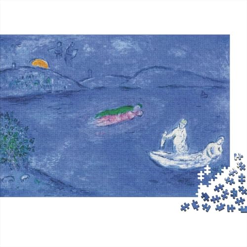 Marc Chagall Holz Weltberühmte Gemälde Puzzle, 1000-Teilige Ölmalerei Puzzles, Geschicklichkeitsspiel, Für Erwachsene Kunst Puzzlespiel Piele Spielzeug Geschenk Marc Chagall Holz Weltberühmte Gemälde Puzzle, 1000-Teilige Ölmalerei Puzzles, Geschicklichkeitsspiel, Für Erwachsene Kunst Puzzlespiel Piele Spielzeug Geschenk von XCOFG