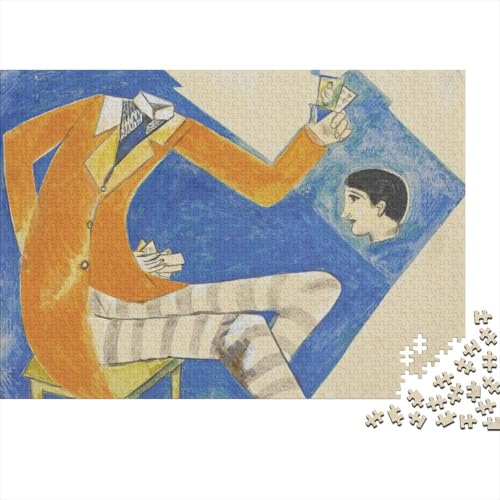 Marc Chagall Museums Puzzle 1000 Teile Erwachsene, Lustige Kunst Puzzles Geschenk-Idee Für Geburtstag, Weihnachten, Halloween Und Valentinstag von XCOFG